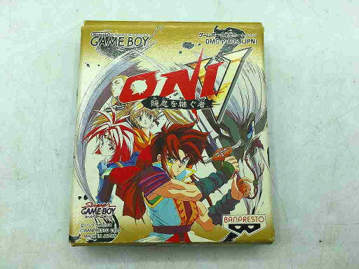【ポイント10倍!要エントリー!】バンプレスト BANPRESTO ゲームボーイソフト ONI5 隠忍を継ぐ者 【中古】 【ポイント10倍!要エントリー!】バンプレスト BANPRESTO ゲームボーイソフト ONI5 隠忍を継ぐ者 【中古】