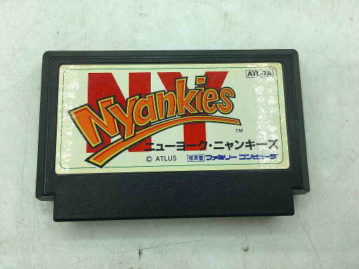 アトラス ATLUS ファミコンソフト ニューヨーク・ニャンキーズ 【中古】 アトラス ATLUS ファミコンソフト ニューヨーク・ニャンキーズ 【中古】