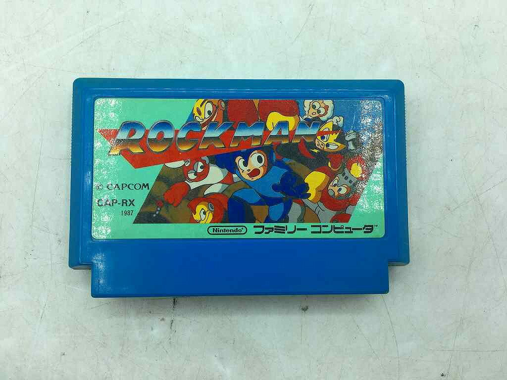 カプコン CAPCOM ファミコンソフト ロックマン 【中古】