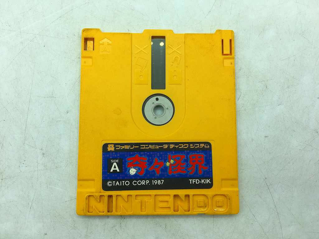 タイトー TAITO ファミコンディスクシステムソフト 奇々怪界 【中古】