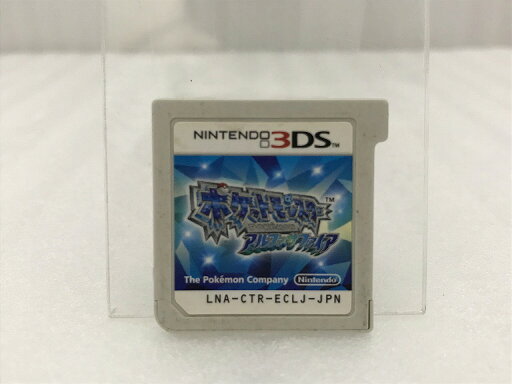 【8/24(日)20時〜全品ポイント10倍!要エントリー!】ニンテンドウ 任天堂 3DSソフト ポケットモンスター アルファサファイア ソフトのみ CTR-P-ECLJ 【中古】 【8/24(日)20時〜全品ポイント10倍!要エントリー!】ニンテンドウ 任天堂 3DSソフト ポケットモンスター アルファサファイア ソフトのみ CTR-P-ECLJ 【中古】