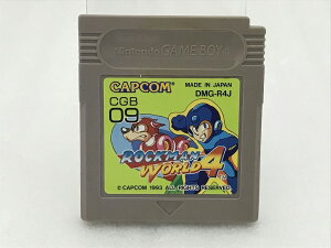 カプコン CAPCOM GBソフト ロックマンワールド4 ソフトのみ 【中古】