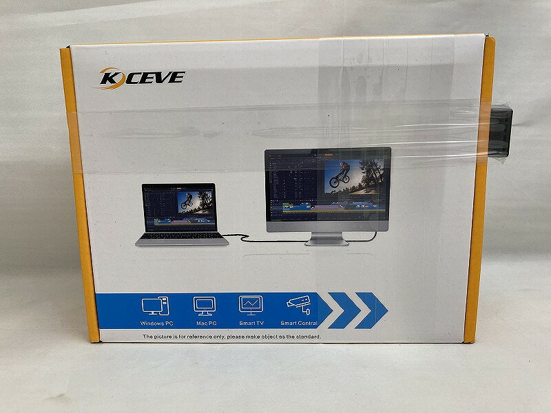 【全品ポイント10倍!要エントリー】【期間限定セール】ケーシーイーブイイー KCEVE KVM切替器 KC-KVM303DH 【中古】