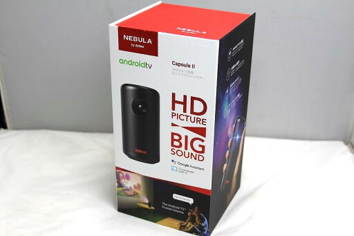 アンカー Anker ポータブルプロジェクター Nebula Capsule II D2421N12 最大100型の大画面 【中古】 アンカー Anker ポータブルプロジェクター Nebula Capsule II D2421N12 最大100型の大画面 【中古】