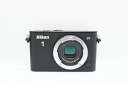 【8/4(月)20時〜全品ポイント10倍!要エントリー!】ニコン Nikon ミラーレス一眼 ボディ ブラック J3 【中古】