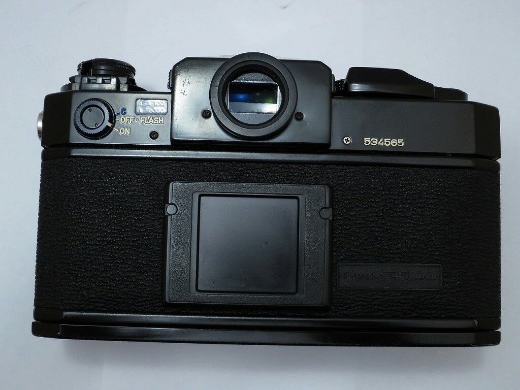 ワットマン楽天市場店の【11/20(木)20時〜全品ポイント10倍！要エントリー！】キヤノン Canon フィルムカメラ F-1 【中古】｜アングル2