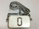 マークジェイコブス MARC JACOBS The Metallic Snapshot バッグ シルバー 251190F048044 【中古】