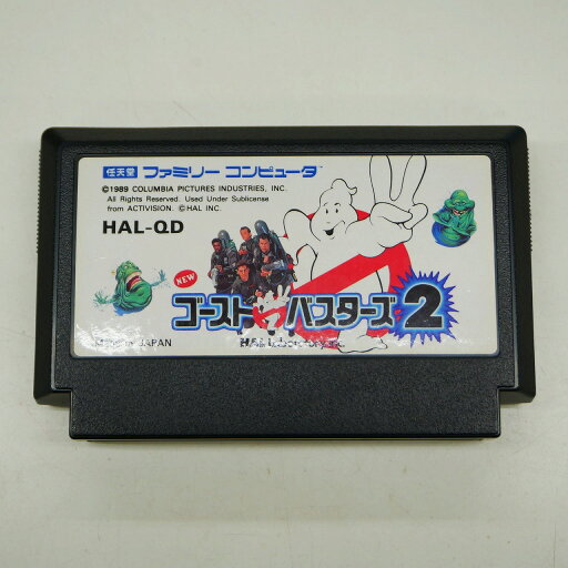 アクティビジョン ACTIVISION ファミコンソフト ゴーストバスターズ2 ソフトのみ 【中古】 アクティビジョン ACTIVISION ファミコンソフト ゴーストバスターズ2 ソフトのみ 【中古】