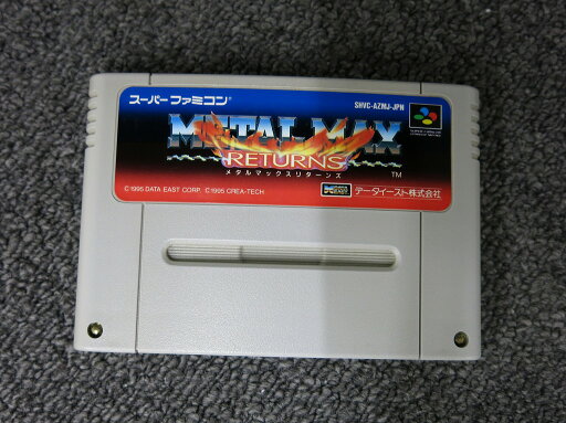 データイースト DATA EAST SFCソフト メタルマックスリターンズ ソフトのみ 【中古】 データイースト DATA EAST SFCソフト メタルマックスリターンズ ソフトのみ 【中古】