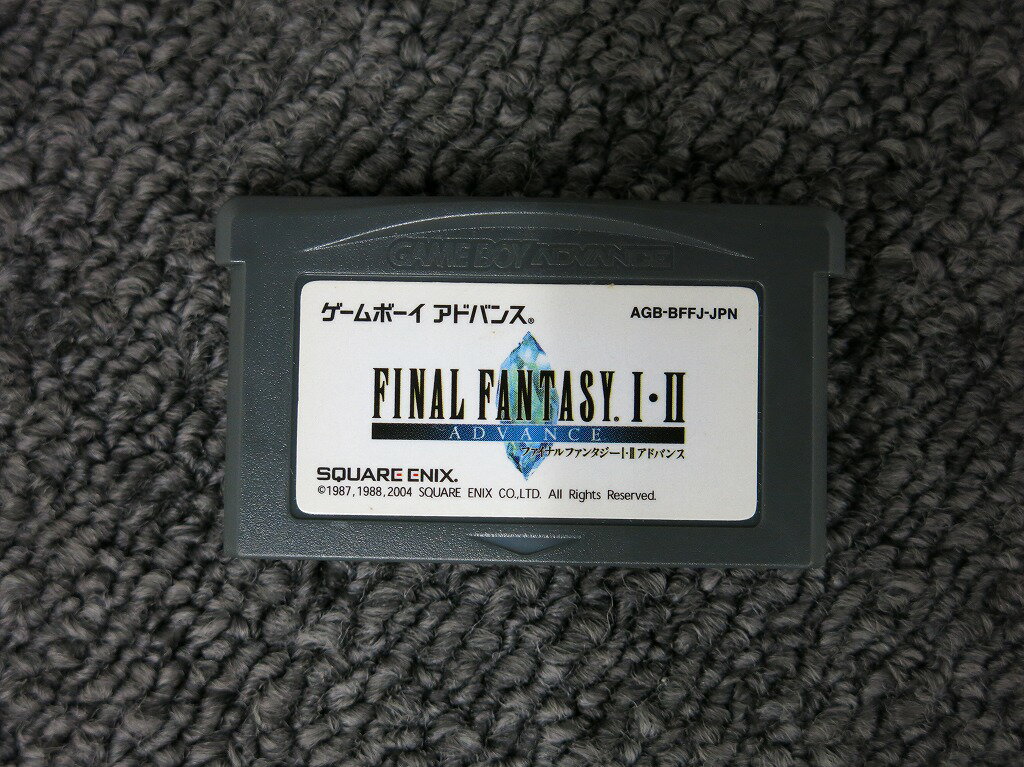 スクウェア・エニックス SQUARE ENIX GBAソフト ファイナルファンタジー I・II アドバンス ソフトのみ 【中古】