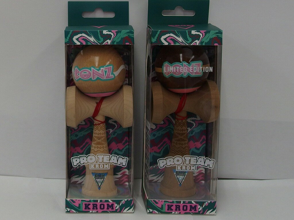 【全品ポイント10倍!要エントリー】【期間限定セール】【未使用】 KROM けん玉 2個セット
