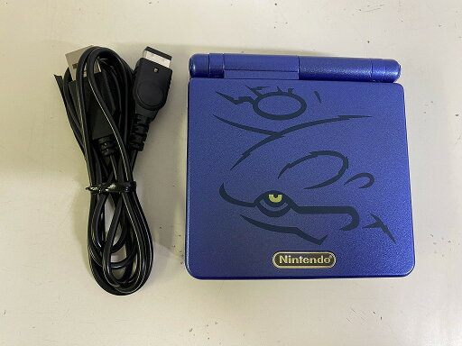 ニンテンドー Nintendo ゲームボーイアドバンスSP本体 カイオーガエディション AGS-S-ZPBA 【中古】 ニンテンドー Nintendo ゲームボーイアドバンスSP本体 カイオーガエディション AGS-S-ZPBA 【中古】