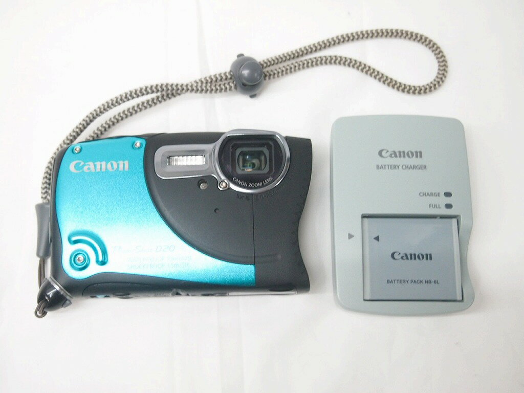 キヤノン Canon デジタルカメラ PowerShot　D20　防水・耐寒・防塵・耐衝撃モデル 【中古】