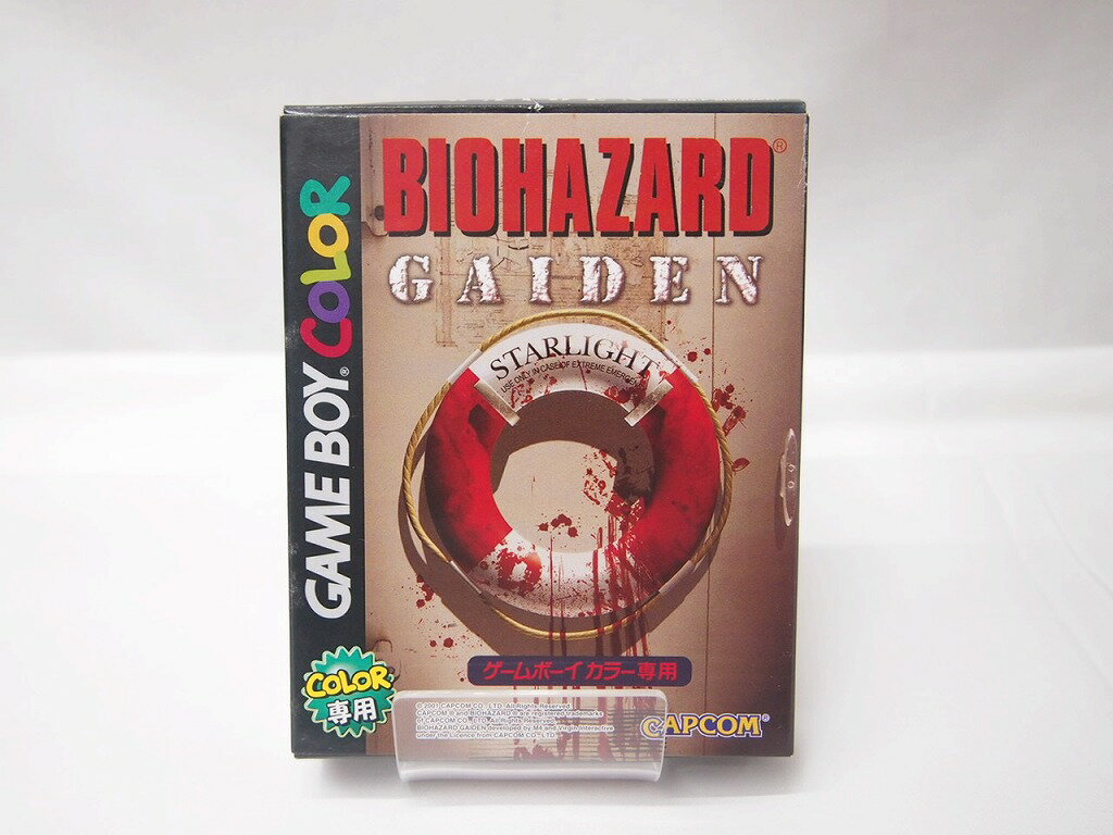 カプコン CAPCOM GB バイオハザードGAIDEN ゲームボーイカラー CGB-BIOJ-JPN 【中古】
