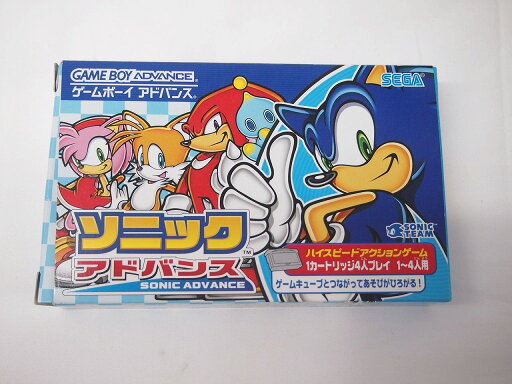 セガ SEGA GBAソフト ソニックアドバンス 【中古】 セガ SEGA GBAソフト ソニックアドバンス 【中古】