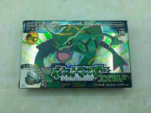 ニンテンドウ 任天堂 ゲームボーイアドバンスソフト ポケットモンスター エメラルド 【中古】 ニンテンドウ 任天堂 ゲームボーイアドバンスソフト ポケットモンスター エメラルド 【中古】