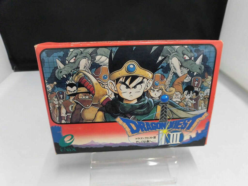 エニックス ENIX ファミコンソフト ドラゴンクエストIII EFC-D3 【中古】