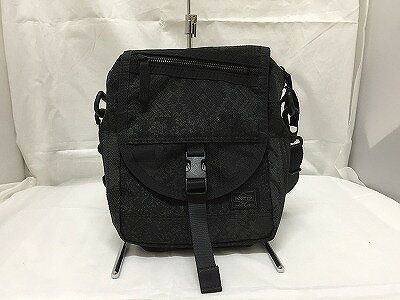 【全品ポイント10倍！要エントリー】【期間限定セール】ポーター PORTER ポーター ヴァーヴ ショルダーバッグ メンズ ブラック ブラック 【中古】