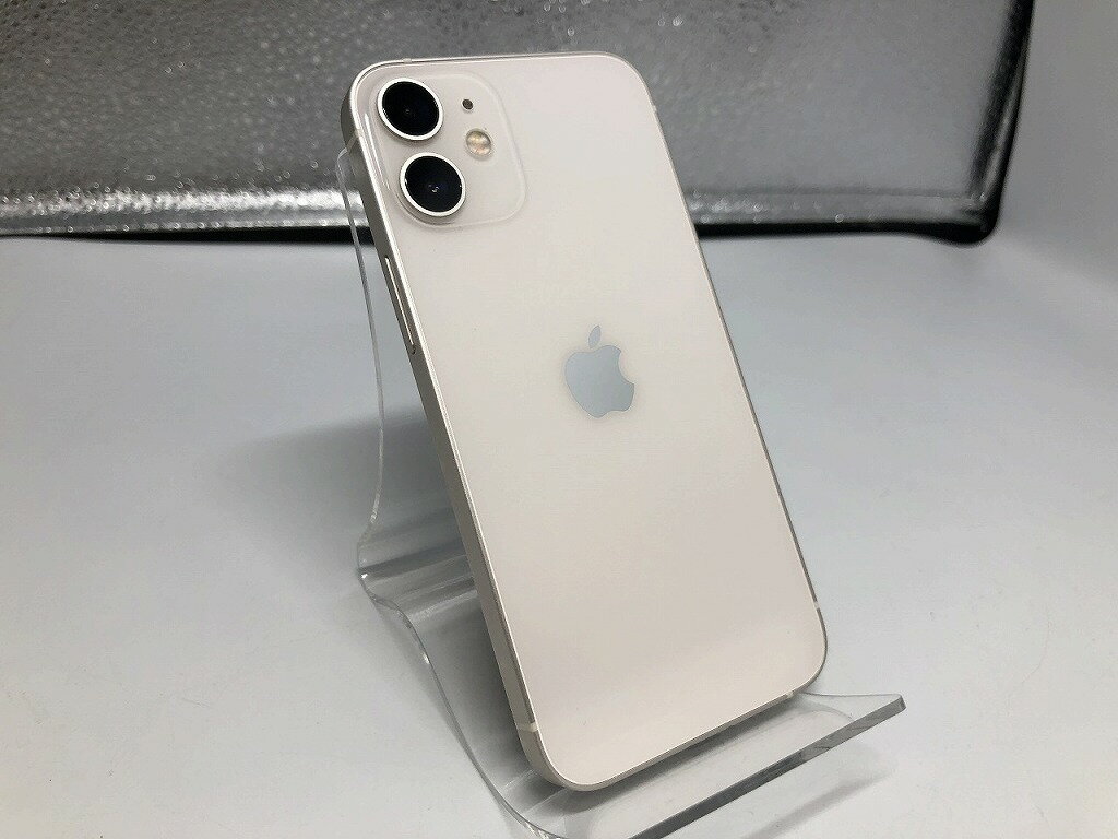 アップル Apple iPhone 12 mini 64GB SIMロックなし ホワイト MGA63J/A 【中古】