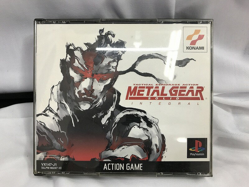 【11/20(木)20時〜全品ポイント10倍！要エントリー！】コナミ KONAMI PS用ソフト METAL GEAR SOLID INTEGRAL VX147-J1 【中古】