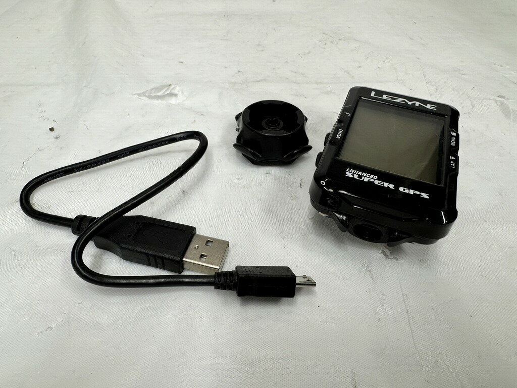 【全品ポイント10倍!要エントリー】【期間限定セール】【破損有り】 レザイン LEZYNE サイクルコンピュータ SUPER GPS【カウマン戸塚】 【中古】