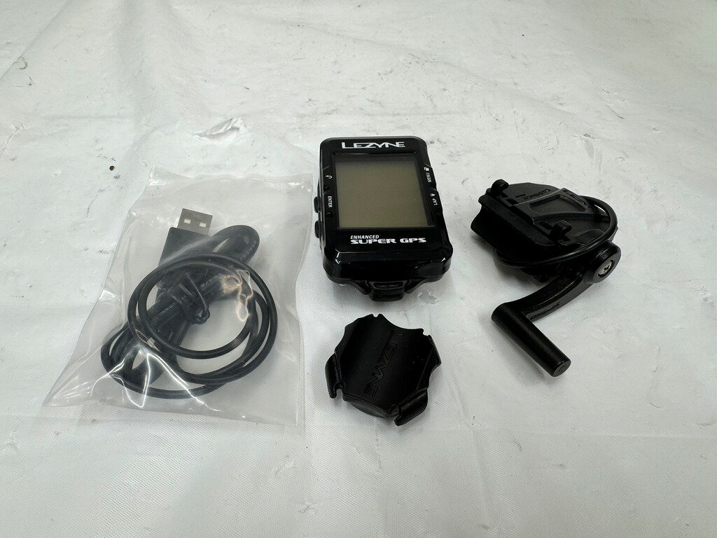 【全品ポイント10倍!要エントリー】【期間限定セール】レザイン LEZYNE サイクルコンピュータ SUPER GPS【カウマン戸塚】 【中古】
