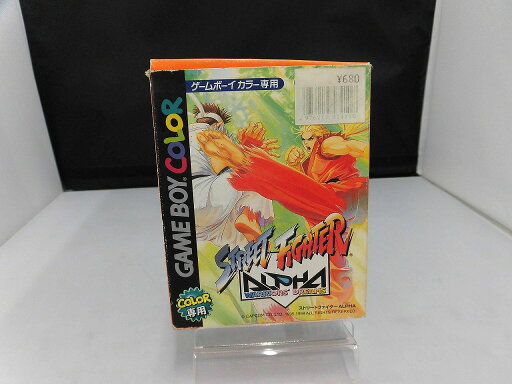 カプコン CAPCOM GBソフト ストリートファイター ALPHA CGB-P-BFZJ(JPN) 【中古】 カプコン CAPCOM GBソフト ストリートファイター ALPHA CGB-P-BFZJ(JPN) 【中古】
