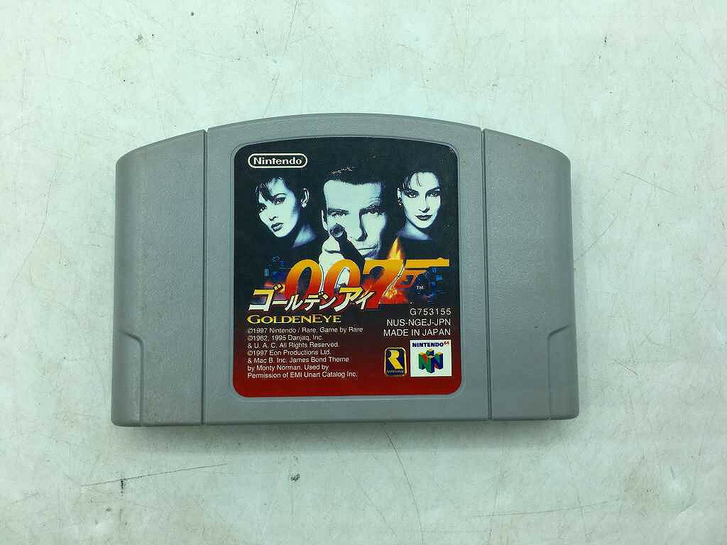 【全品ポイント10倍！要エントリー】【期間限定セール】ニンテンドウ 任天堂 ニンテンドー64ソフト ゴールデンアイ 007 【中古】