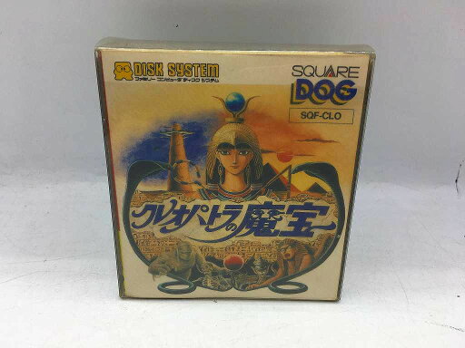 【期間限定セール】スクウェアソフト SQUARESOFT ファミコンディスクシステムソフト クレオパトラの魔宝 【中古】 【期間限定セール】スクウェアソフト SQUARESOFT ファミコンディスクシステムソフト クレオパトラの魔宝 【中古】