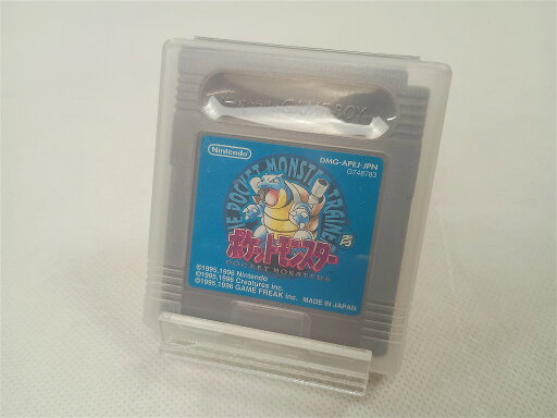 ニンテンドー Nintendo GB ポケットモンスター 青 DMG-APEJ-JPN 【中古】 ニンテンドー Nintendo GB ポケットモンスター 青 DMG-APEJ-JPN 【中古】