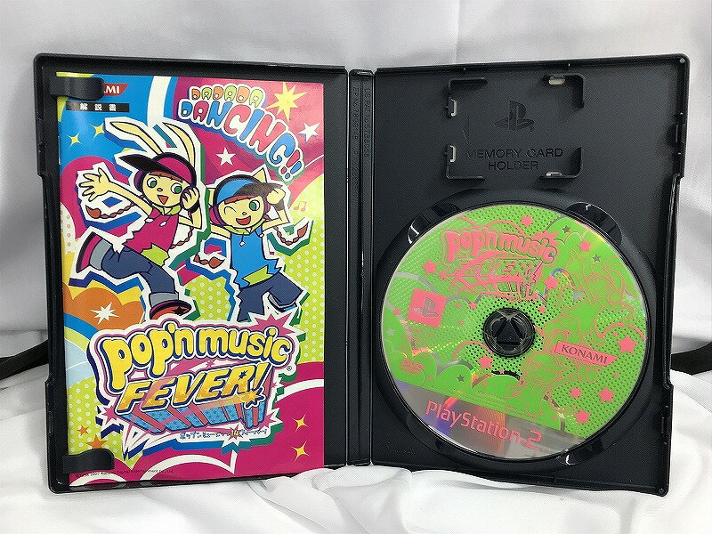 【全品ポイント10倍！要エントリー】【期間限定セール】コナミ KONAMI PS2用ソフト pop'n music 14 フィーバー VW345-J1 【中古】