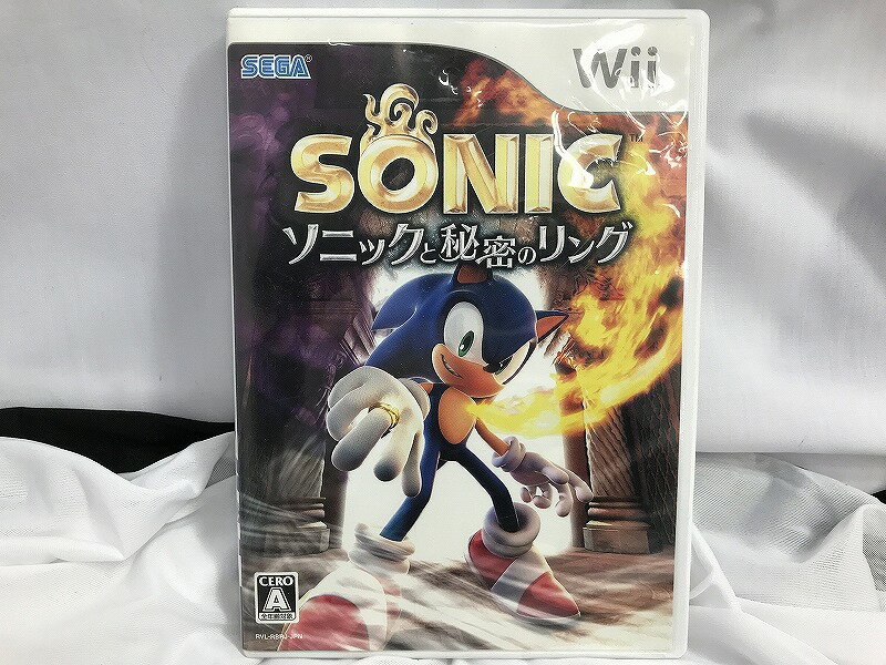 セガ SEGA Wii用ソフト SONIC ソニックと秘密のリング 686-10017 【中古】