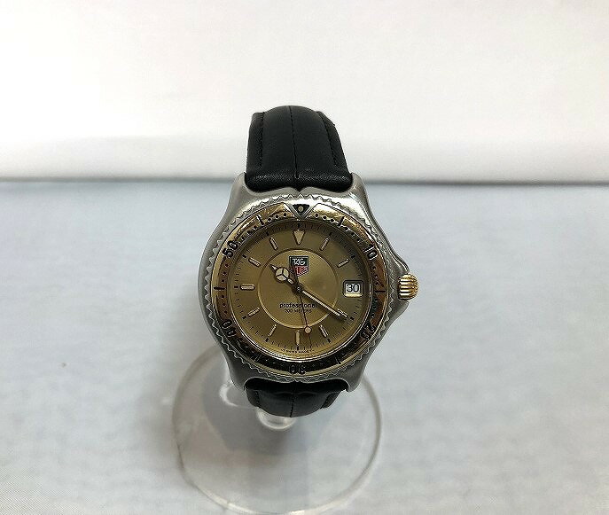 タグホイヤー TAG HEUER プレミアム クオーツ 3針 アナログ 腕時計 希少 シルバー、ブラック、ゴールド系 W11151 K0 【中古】