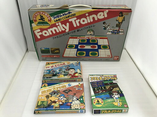 バンダイ BANDAI ファミリートレーナー専用 マットコントローラー ソフト付き 【中古】 バンダイ BANDAI ファミリートレーナー専用 マットコントローラー ソフト付き 【中古】