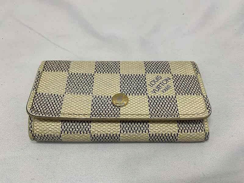 ルイヴィトン LOUIS VUITTON N60020 ミュルティクレ4 キーケース ダミエキャンバス レディース 【中古】