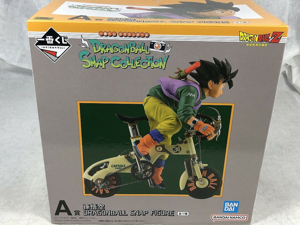 【期間限定セール】バンダイ BANDAI A賞 孫悟空 ロードバイクフィギュア 【中古】