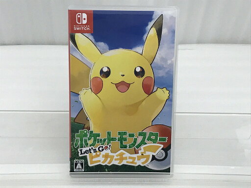 ニンテンドウ 任天堂 スイッチソフト ポケットモンスター Let’s Go! ピカチュウ HAC-P-ADW2A 【中古】 ニンテンドウ 任天堂 スイッチソフト ポケットモンスター Let’s Go! ピカチュウ HAC-P-ADW2A 【中古】