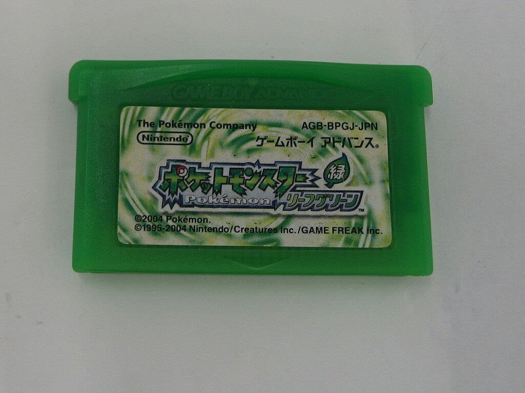 GBアドバンス ポケットモンスター リーフグリーン 【中古】