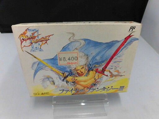 スクウェア SQUARE ファミコンソフト ファイナルファンタジーIII SQF-FC 【中古】 スクウェア SQUARE ファミコンソフト ファイナルファンタジーIII SQF-FC 【中古】