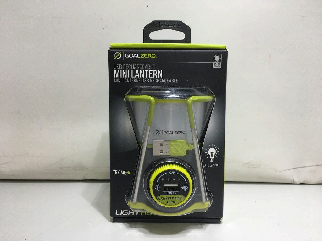 【ご注意】商品は店頭・他ネットショップでも販売しておりますので、ご注文をいただいても売り切れの場合がございます。ご了承ください。ブランド名ゴールゼロ GOAL ZERO商品名ミニランタン 32011商品説明※商品は画像にあるもので全てです。コンディションレベルN（未使用品）コンディションの備考【全体】未使用品の状態ですが、買取商品の為、完全な新品ではございません。その為、多少の汚れなどが見られる場合がございます。付属品の記載がある商品の場合、付属品も同様です。(減額済)。配送方法宅配便商品番号tmd123709544在庫お問合せ先【ワットマンテック横浜鶴ヶ峰店】　045-958-0451【ご注意】当社オンラインショップ以外で情報、商品写真、画像、文章等を無断で転用しているページは偽サイトであり当店とは一切関係がございませんのでご注意ください。接続先のURLをご確認ください。楽天市場URL：https://www.rakuten.co.jp/楽天市場商品ページ：https://item.rakuten.co.jp/●●●《ゴールゼロ》GOAL ZEROミニランタン 32011 j1199666709