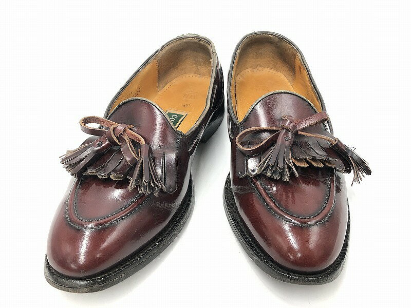 【全品ポイント10倍!要エントリー】【期間限定セール】コールハーン COLE HAAN タッセルローファー 靴 ブラウン 【中古】