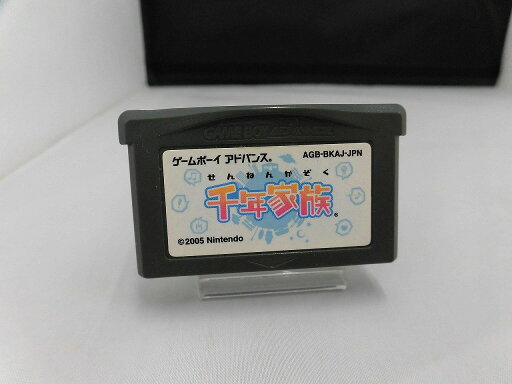 ニンテンドー Nintendo GBAソフト 千年家族 AGB-BKAJ-JPN 【中古】 ニンテンドー Nintendo GBAソフト 千年家族 AGB-BKAJ-JPN 【中古】