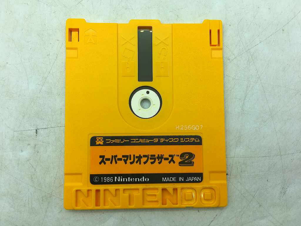 ニンテンドウ 任天堂 ファミコンディスクシステムソフト スーパーマリオブラザーズ2 【中古】