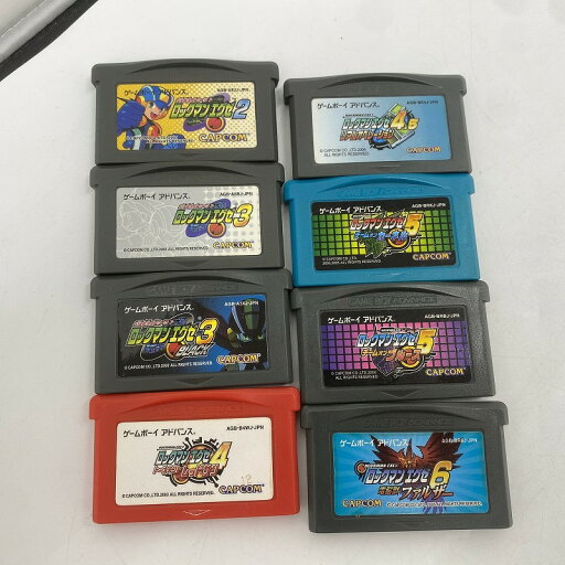 カプコン CAPCOM ロックマンエグゼ 8本セット 【中古】 カプコン CAPCOM ロックマンエグゼ 8本セット 【中古】