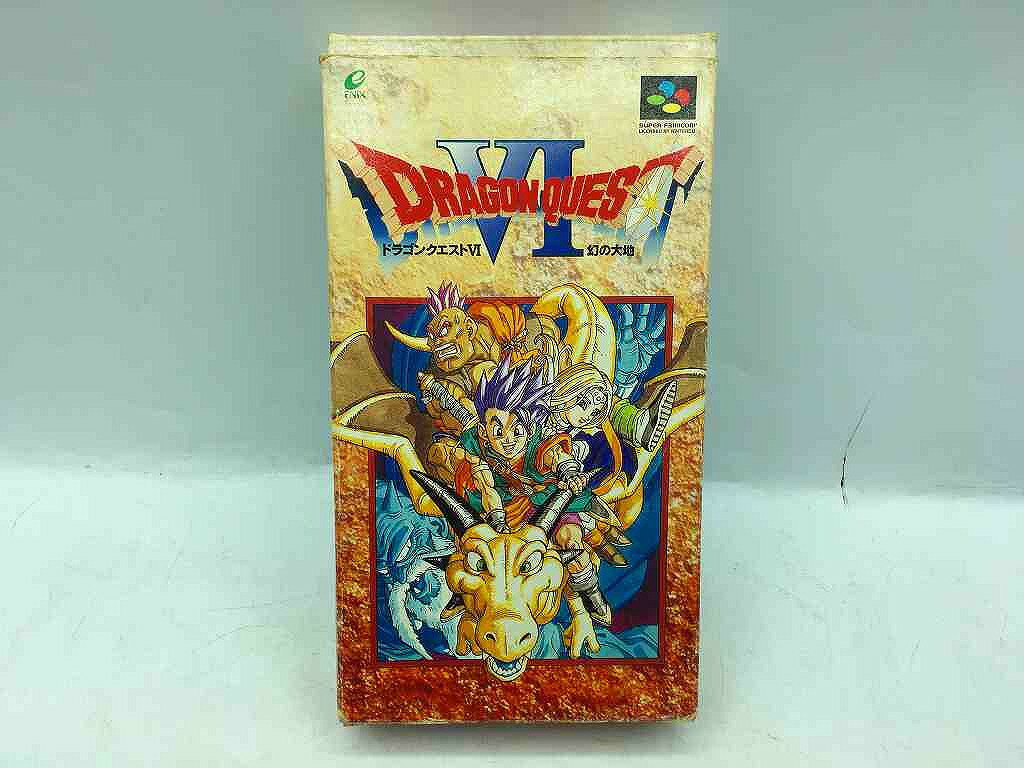【全品ポイント10倍!要エントリー】【期間限定セール】エニックス ENIX スーパーファミコンソフト ドラゴンクエストVI 幻の大地 【中古】