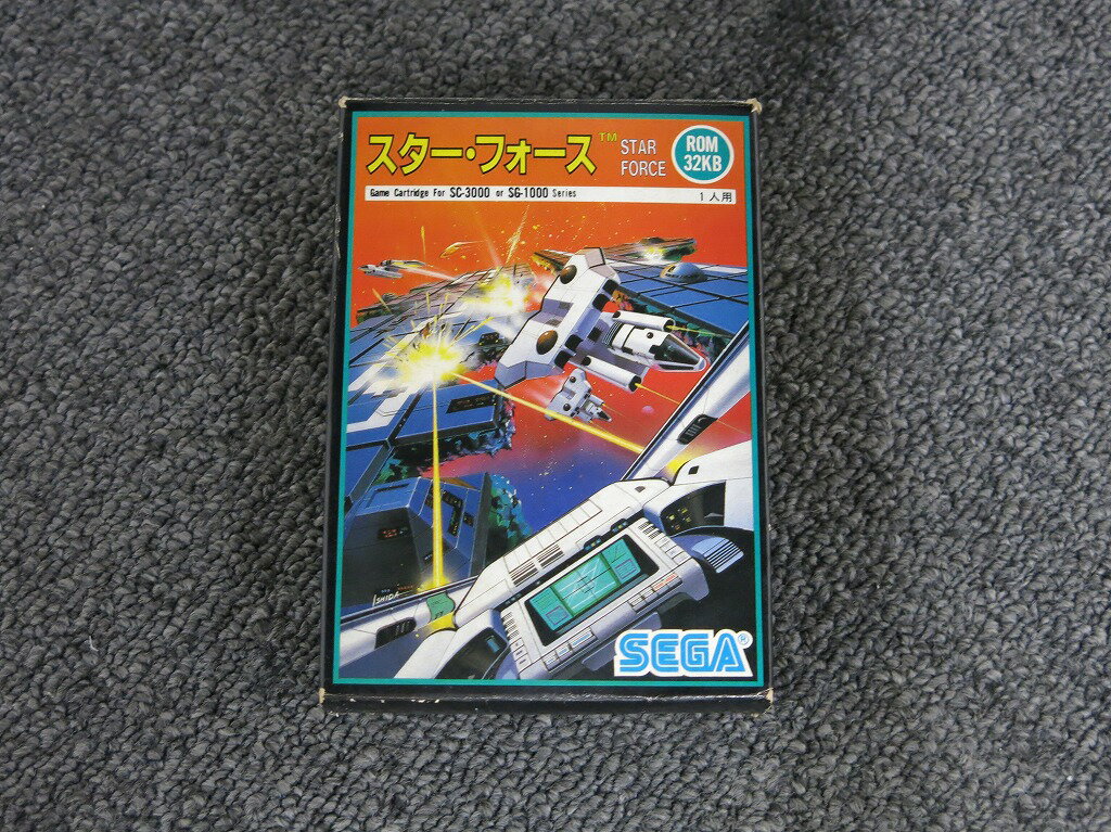 【全品ポイント10倍!要エントリー】【期間限定セール】セガ SEGA セガ SC-3000/SG-1000用ソフト スターフォース ※取説欠品 【中古】
