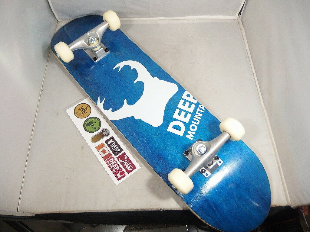 【期間限定セール】ディープマウンテン DEEP MOUNTAIN MIYAMA Hed Logo4 Bule 【中古】