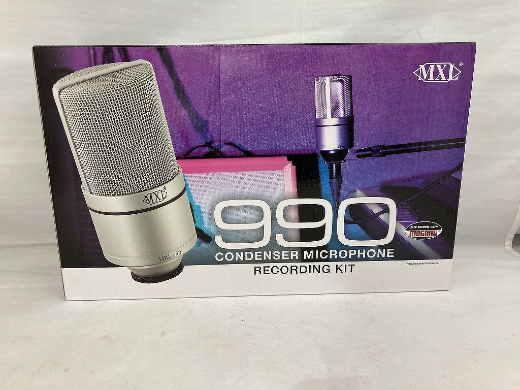 【全品ポイント10倍！要エントリー】【期間限定セール】エムエックスエル MXL コンデンサーマイク MXL990 【中古】