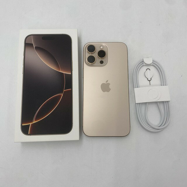 アップル Apple iPhone 16ProMax MYWT3J/A 【中古】