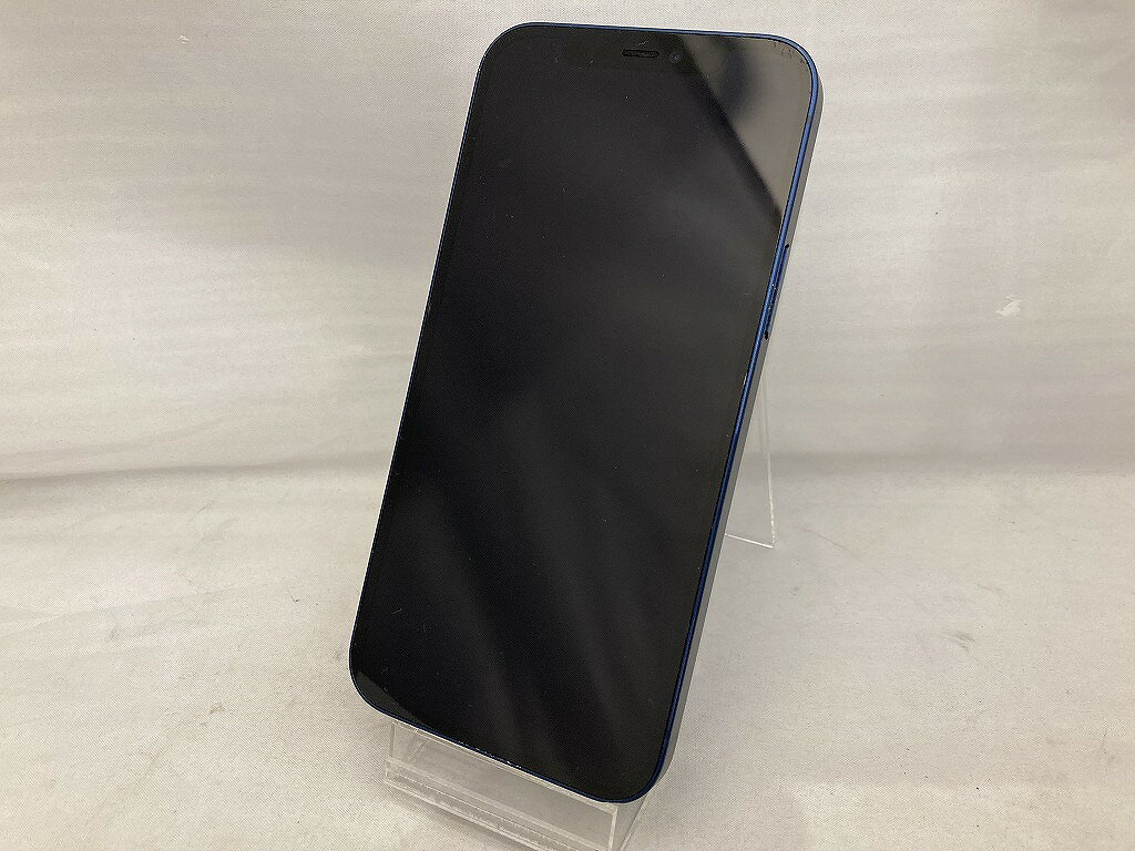 アップル Apple Y！Mobile【SIMロック解除済】iPhone12 128GB 【ネットワーク利用制限〇】 ブルー MGHX3J/A 【中古】